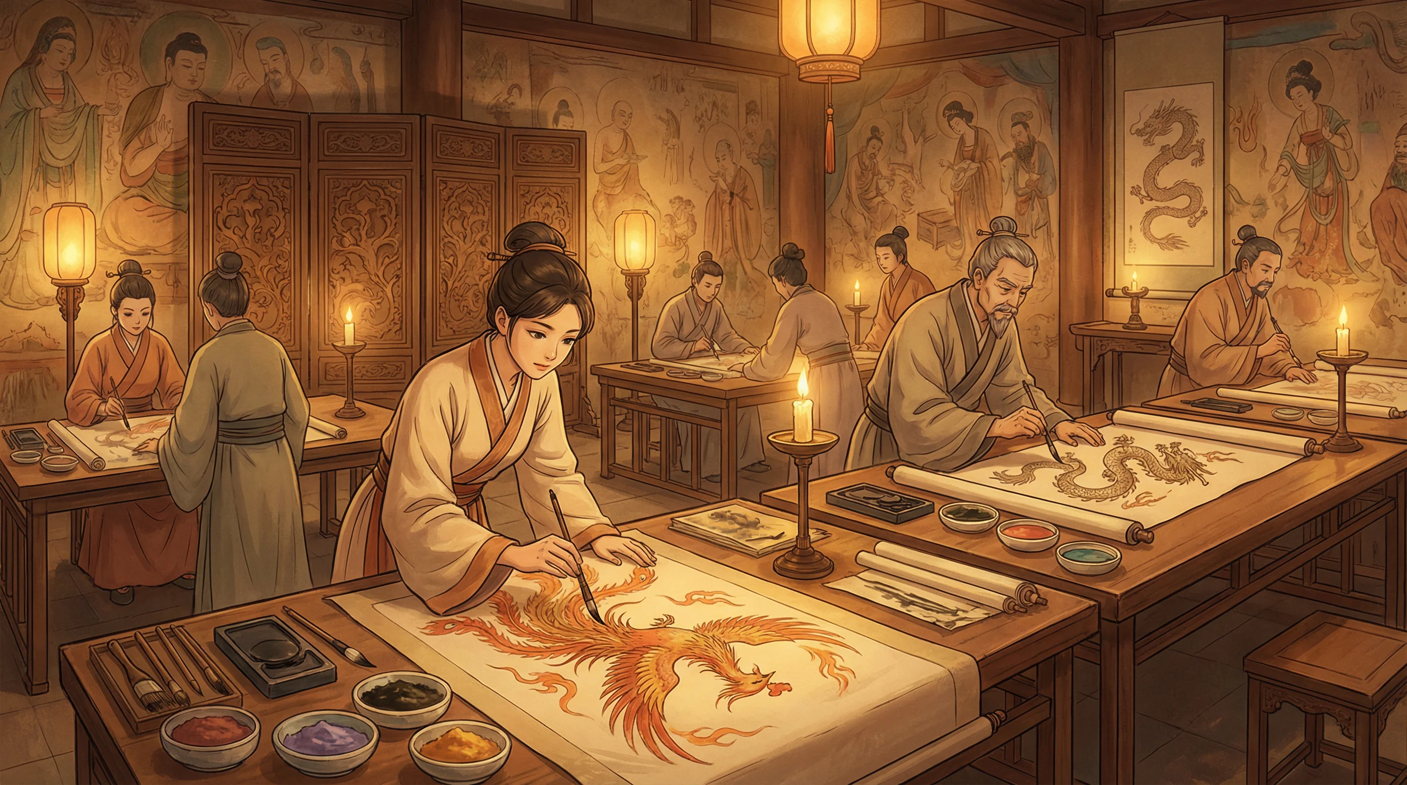 画师入驻 - 阿霞第二部全集 国风动漫画师