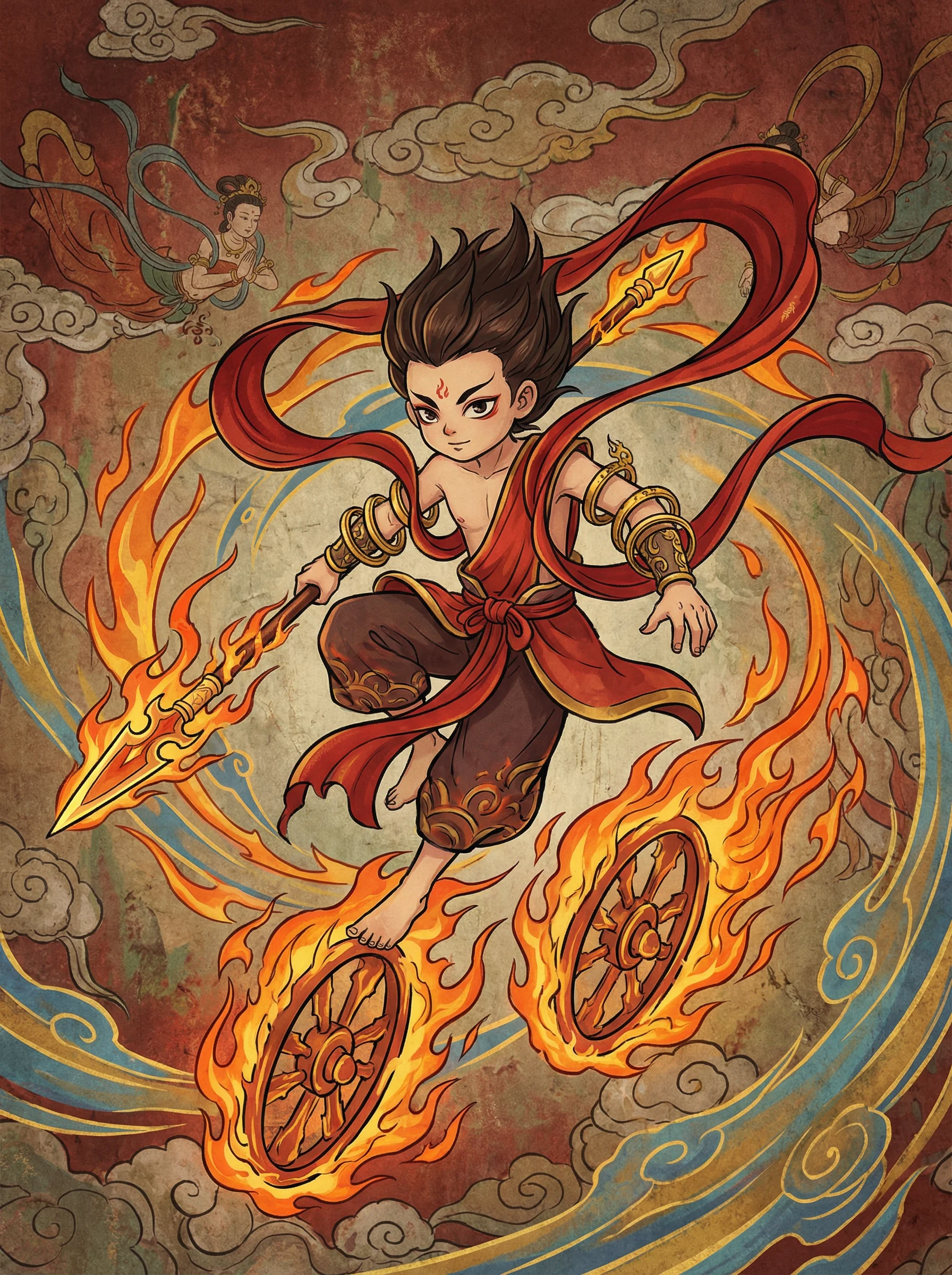 哪吒 - 阿霞第二部全集 封神榜阐教动漫角色